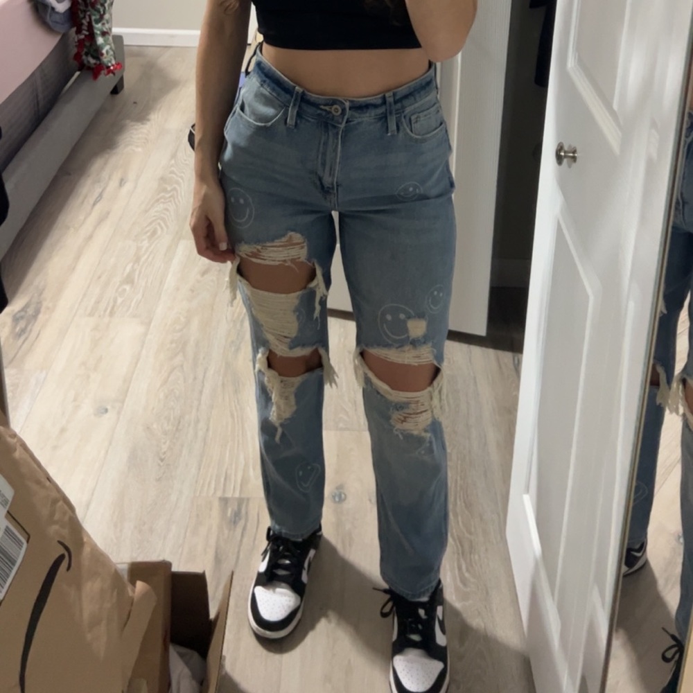 Smiley face Jeans